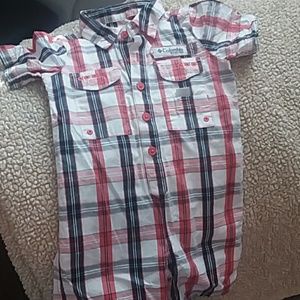Toddler Boys Columbia fishing shirt